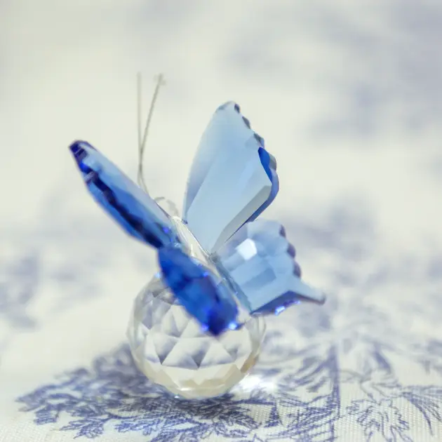 Crystal Butterfly Decor