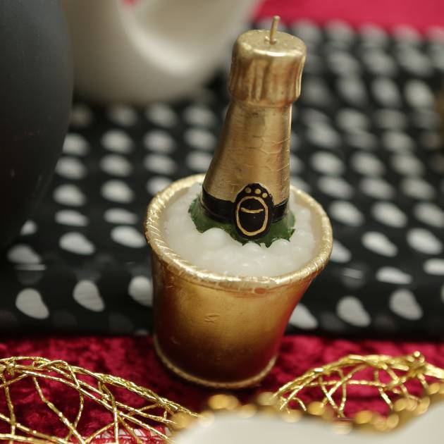 Champagne Celebration Candle