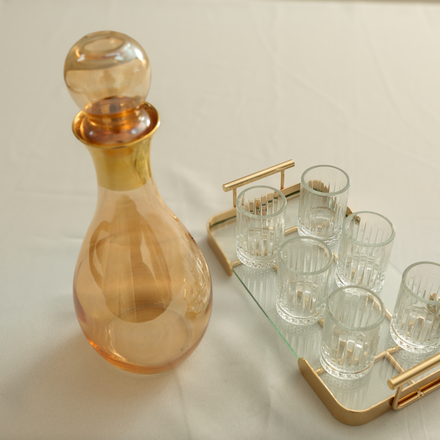 Amber Wine Decanter
