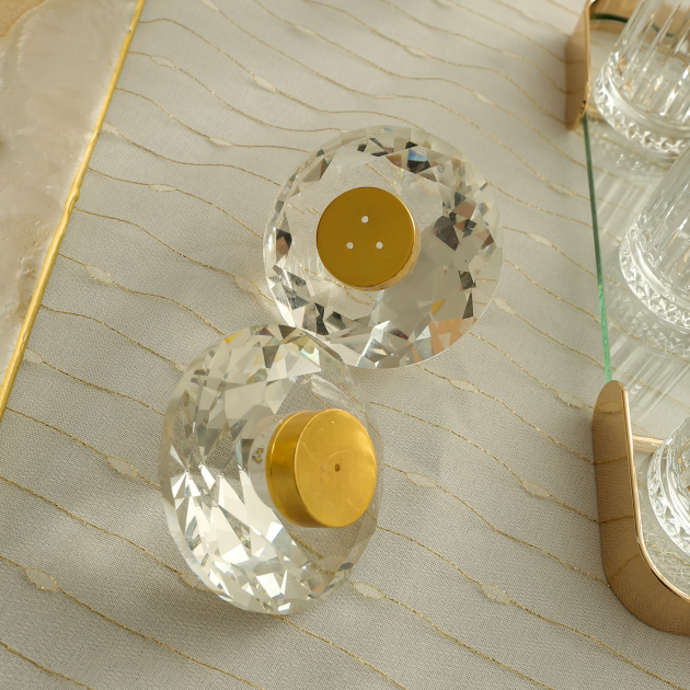 Diamond Salt & Pepper Shakers