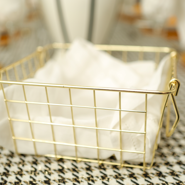 Gold Wired Basket