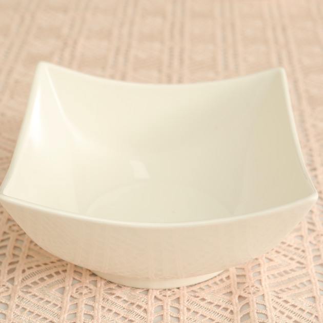 Ceramic Salad Bowl with Serving Spoon