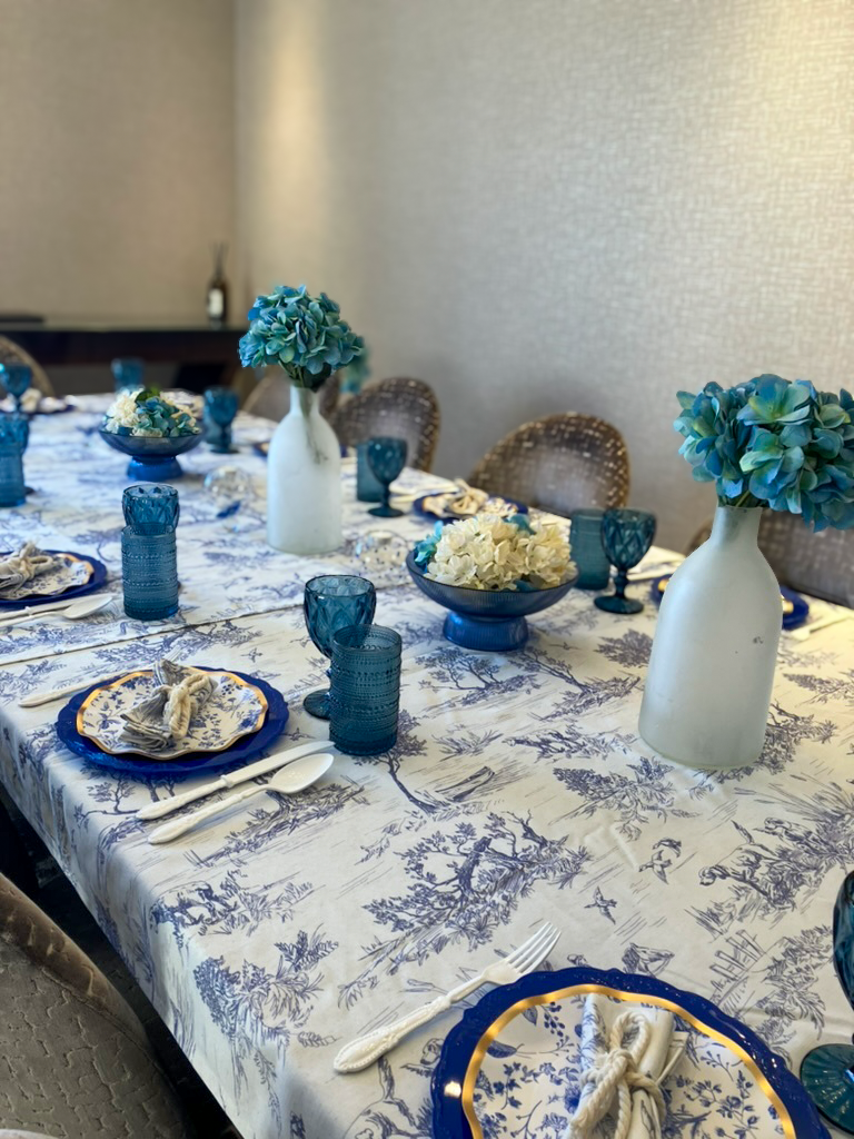 Blue & White 60th Birthday